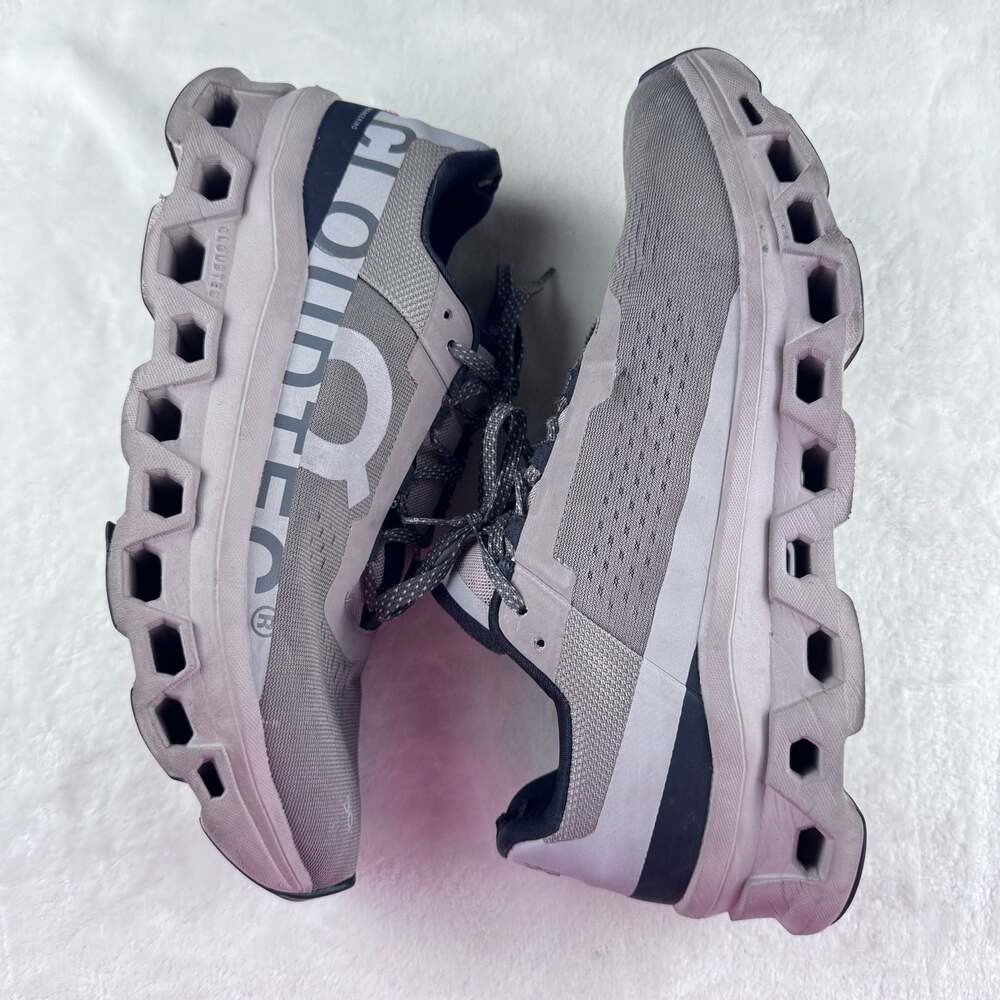 On Cloudmonster Cinder/Fog Men's US 11.5 Running Shoes - Picture 2 of 7